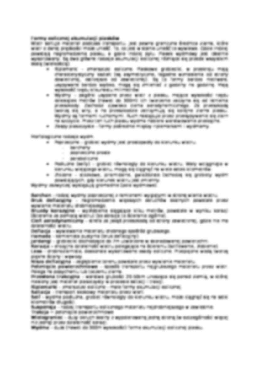 Wykład z geologii o aktywności wiatru - strona 2