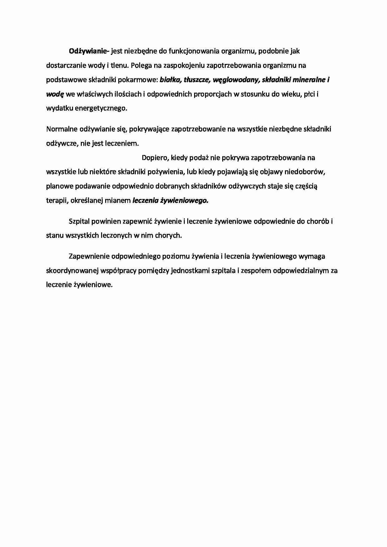 Odżywianie - strona 1