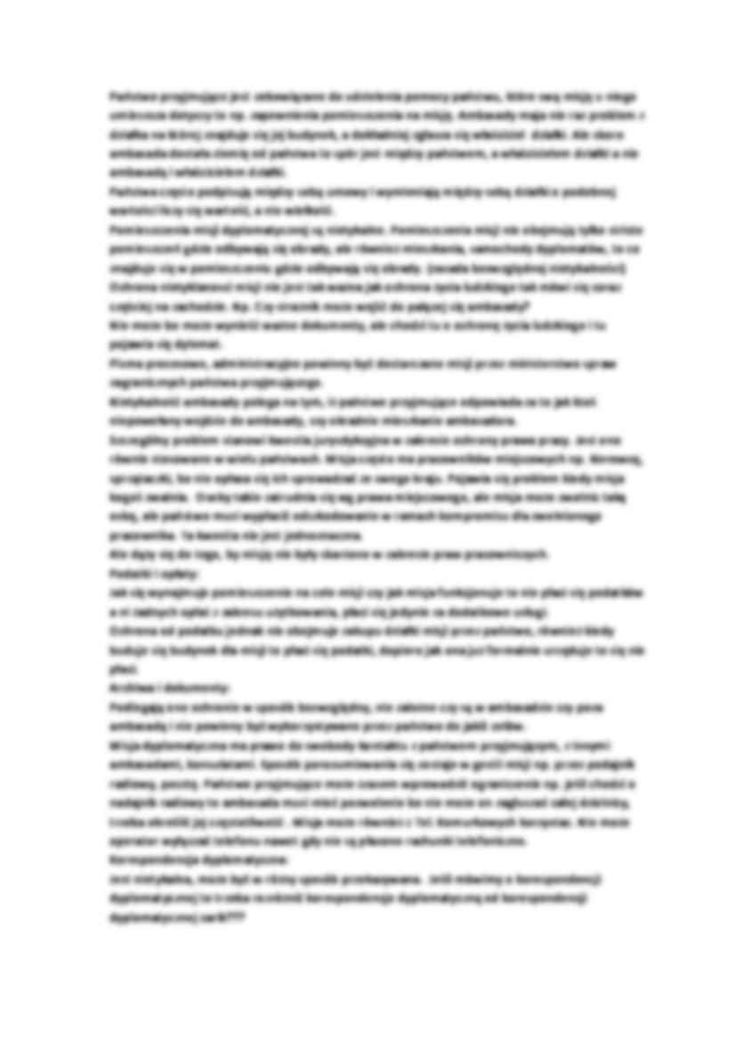 Teoria i praktyka współczesnej dyplomacji- wykład 4 - strona 2