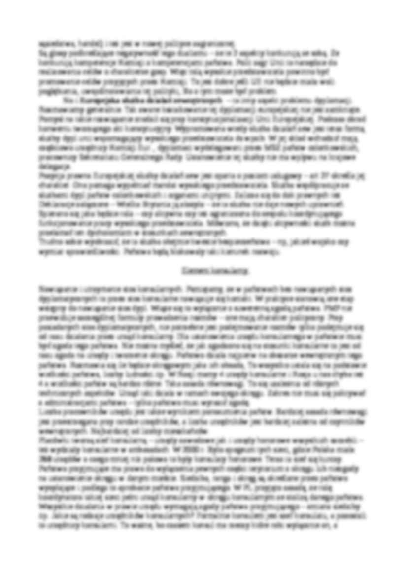 Stosunki zewnętrzne Unii Europejskiej- wykład 7 - strona 2