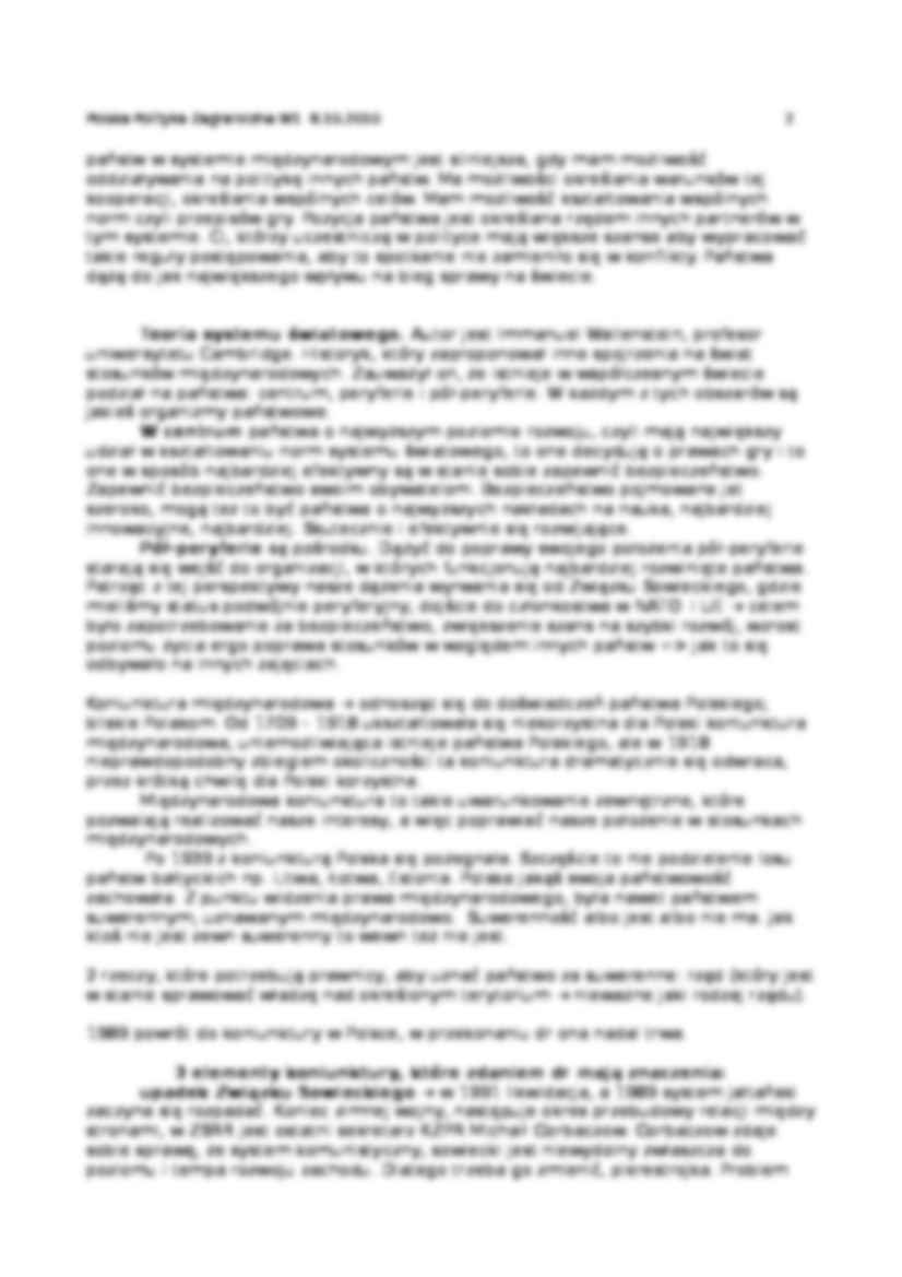 Polska polityka zagraniczna- wykład 1 - strona 2
