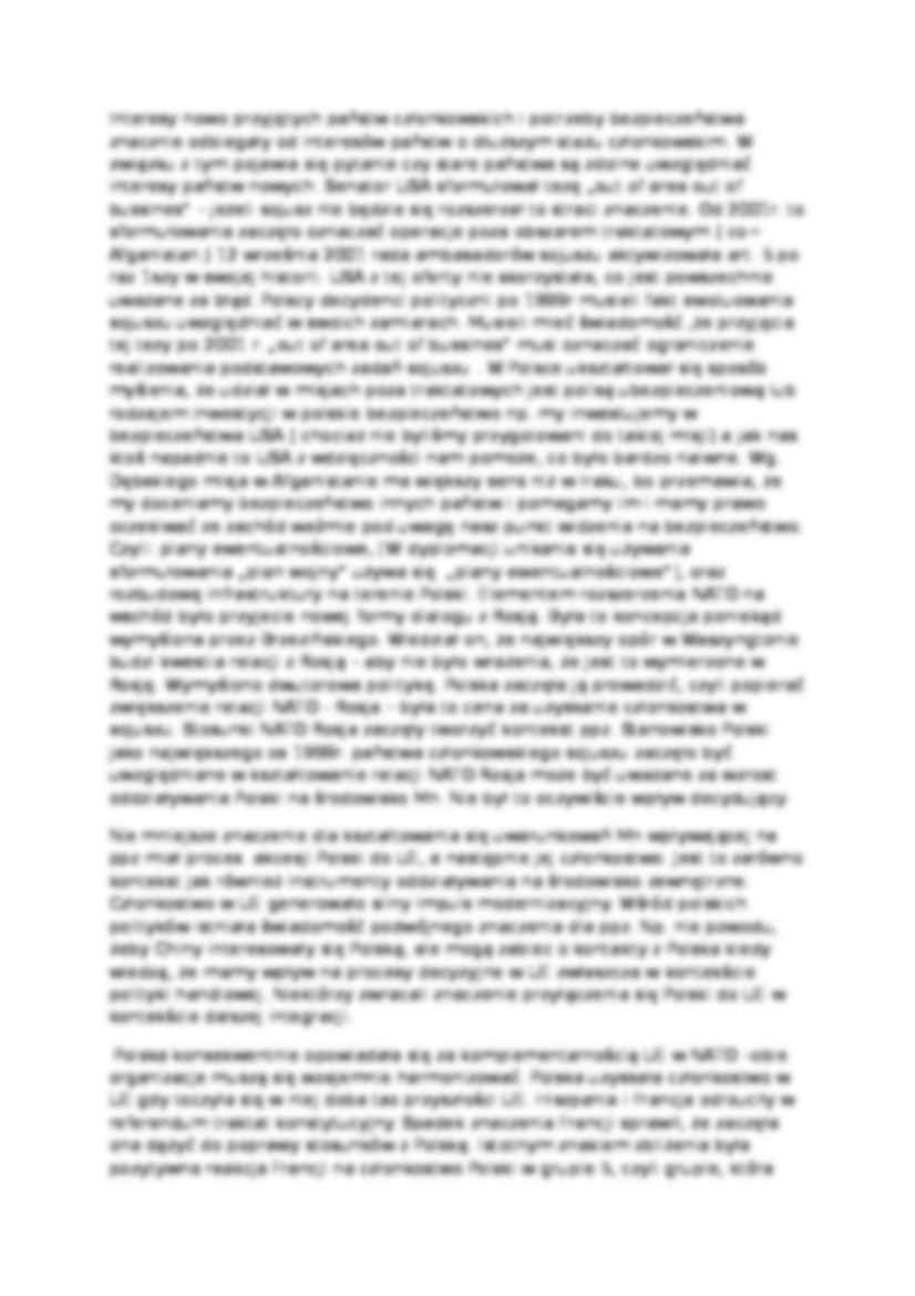 Polska polityka zagraniczna- wykład 5 - strona 2