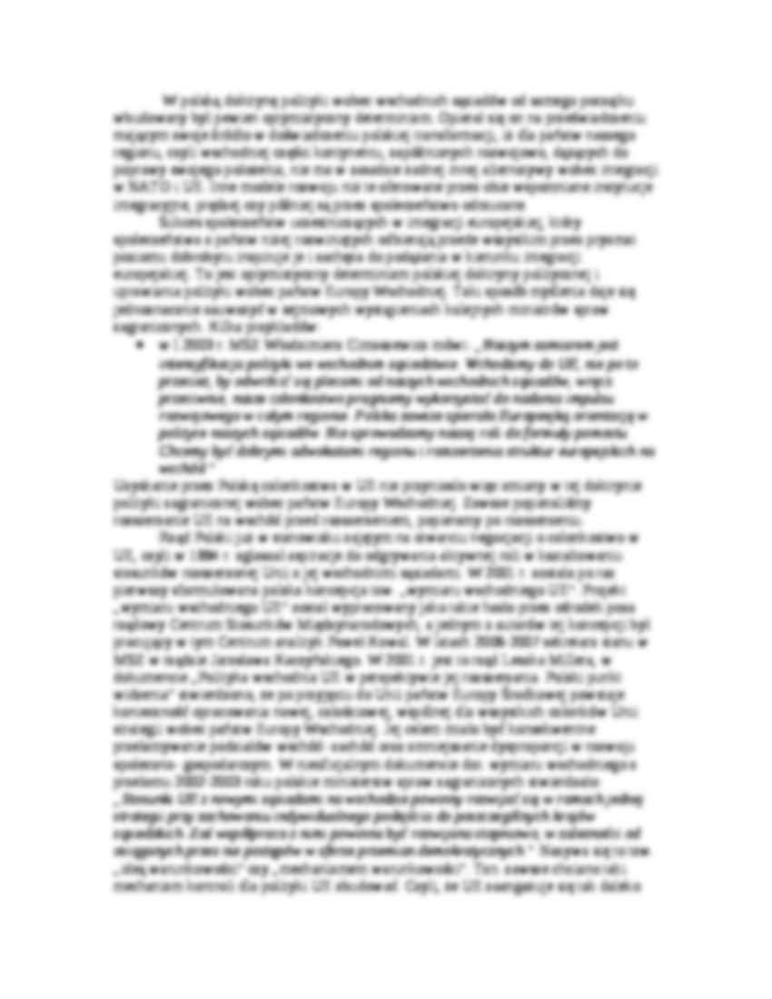 Polska polityka zagraniczna- wykład 7 - strona 3