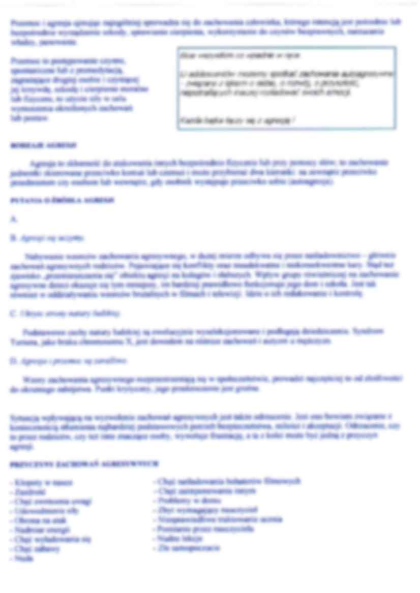 Psychopatologia - wykład 9 - strona 2