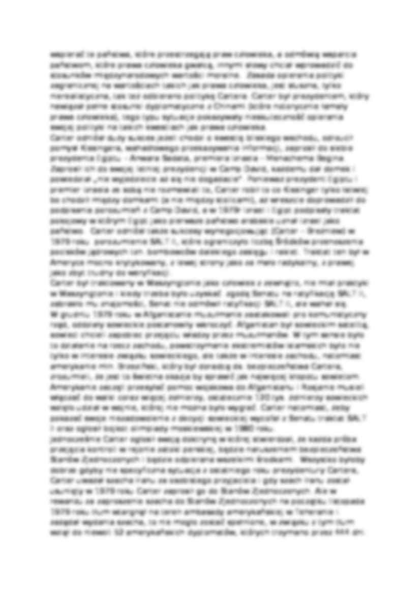 Amerykańska polityka zagraniczna- wykład 11  - strona 2