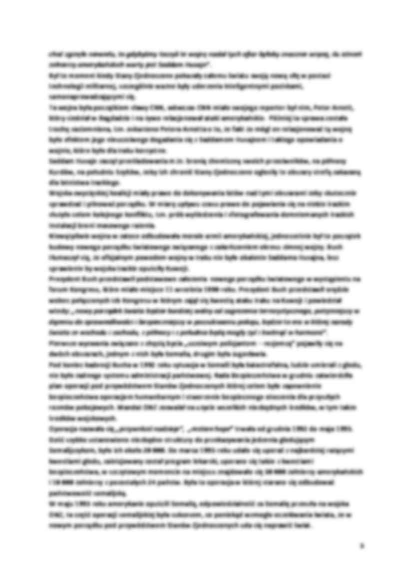 Amerykańska polityka zagraniczna- wyklad 12  - strona 3