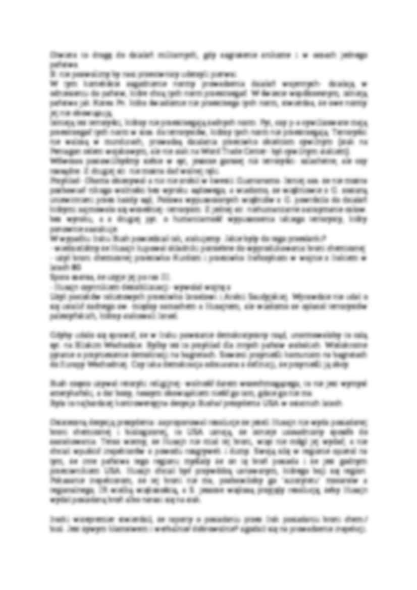 Amerykańska polityka zagraniczna- wykład 14 - strona 3