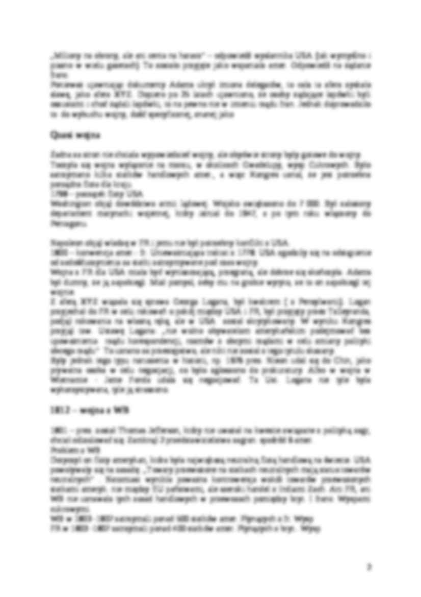 Anerykańska polityka zagraniczna- wykład 2 - strona 2