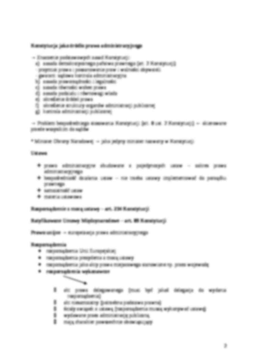 Źródła prawa administracyjnego- wykład 4 - strona 2