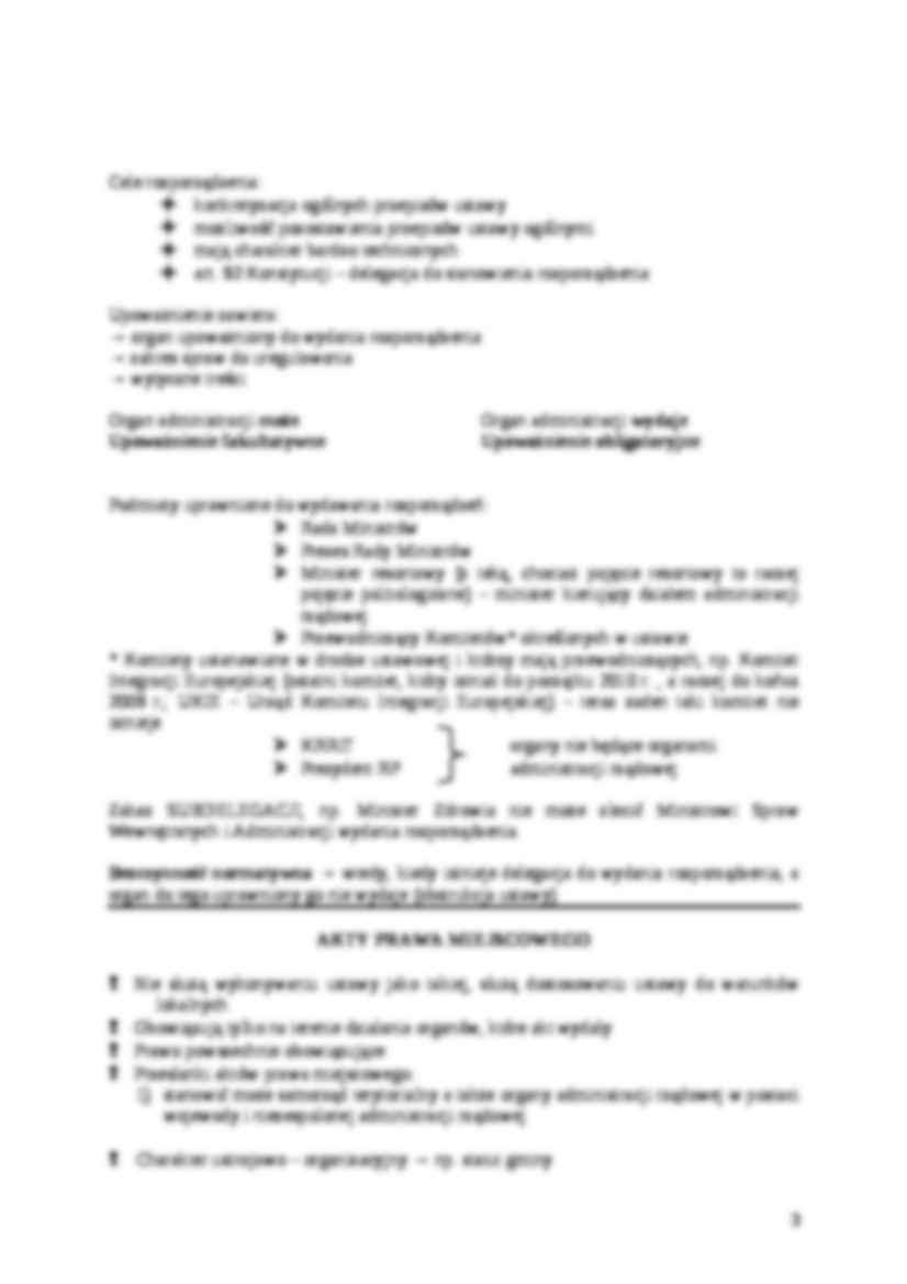Źródła prawa administracyjnego- wykład 4 - strona 3