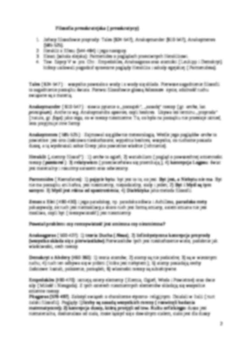 Podstawy filozofii - wykłady - strona 2