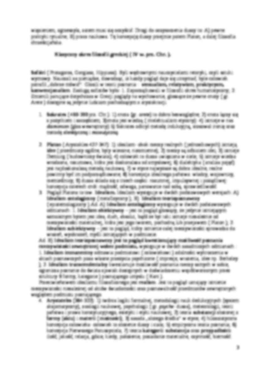 Podstawy filozofii - wykłady - strona 3