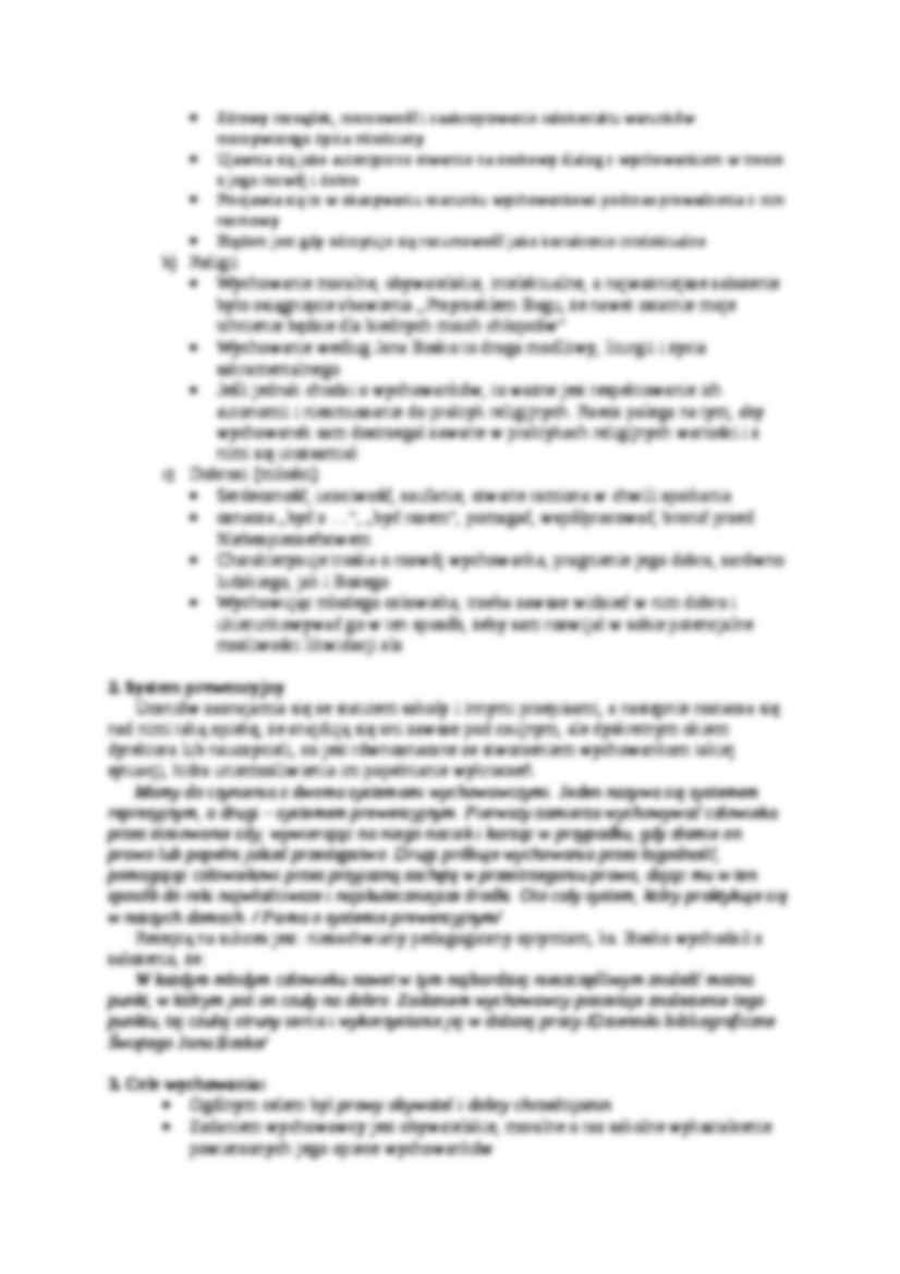 Pedagogika wg Bosko - wykłady - strona 2