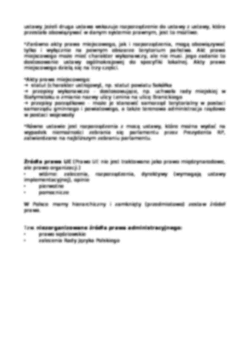 Powszechnie obowiązujące akty prawa- opracowanie - strona 2