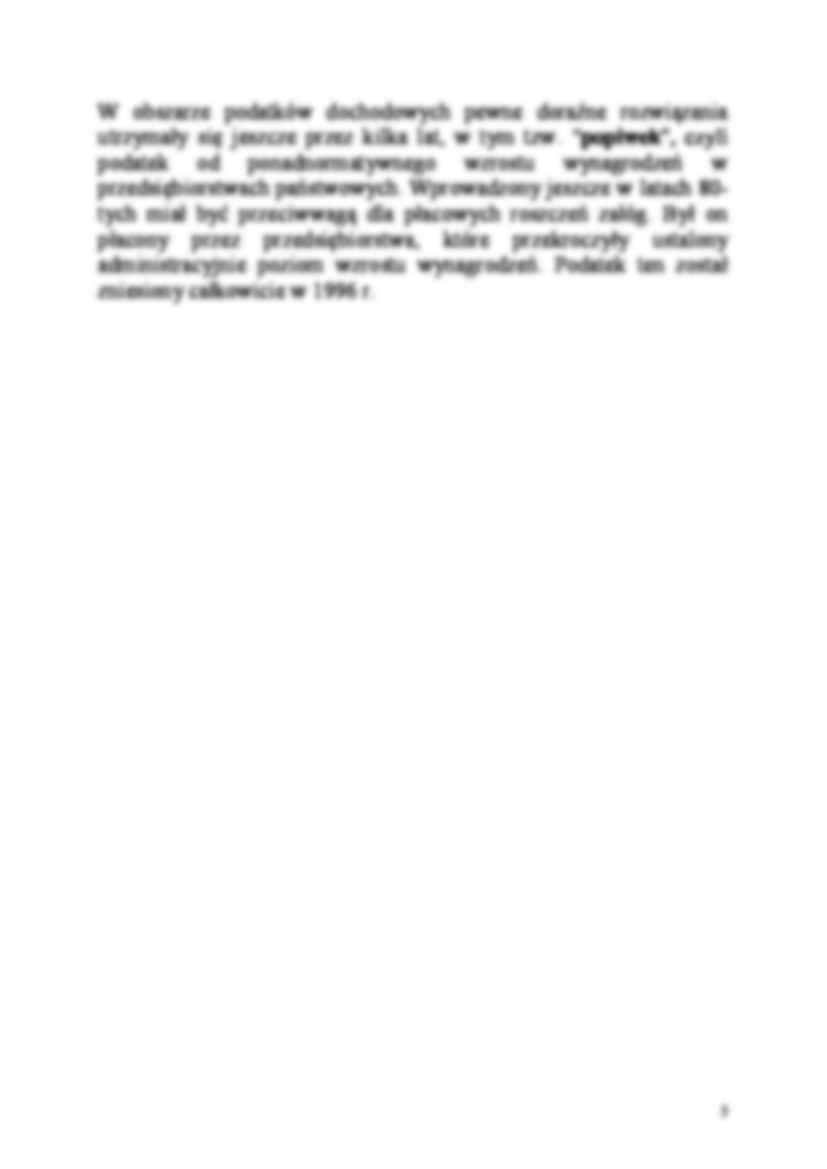 System podatkowy w czasach PRLu- opracowanie - strona 3