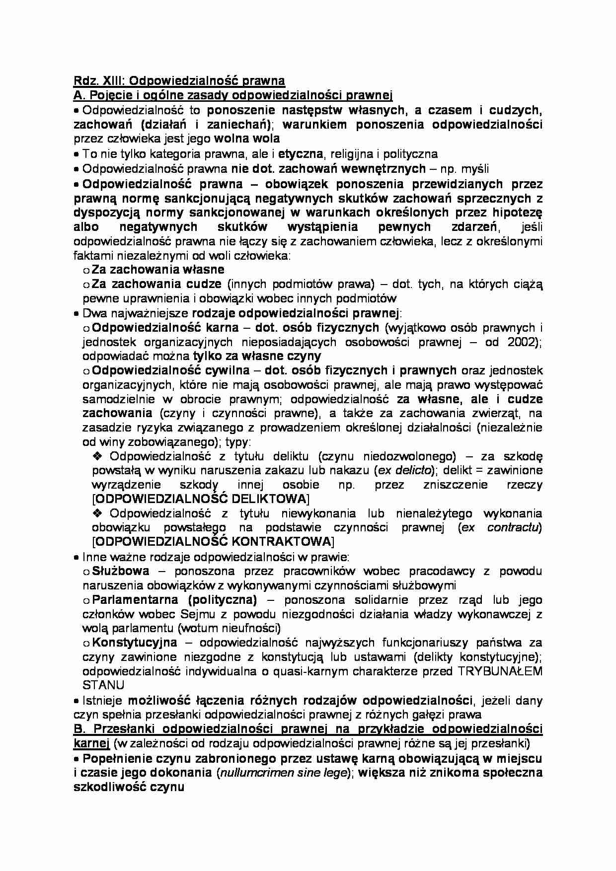 System prawa- opracowanie - strona 1