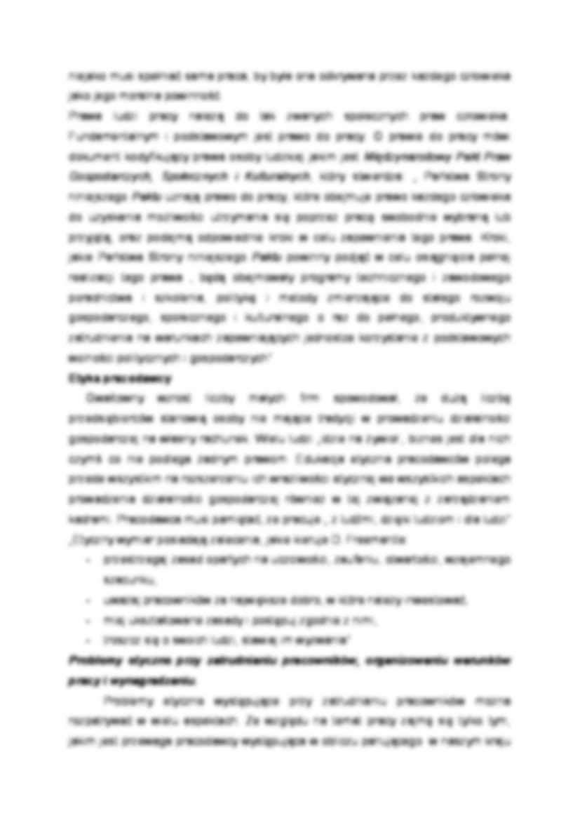 Etyczny pracodawca- opracowanie - strona 3