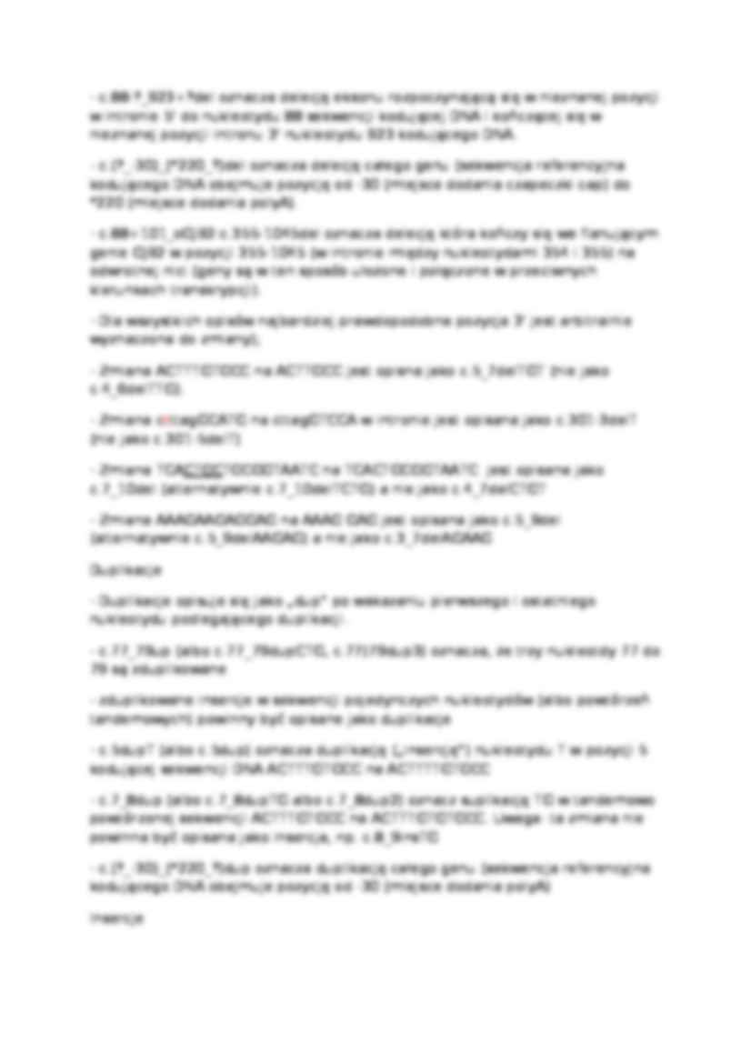 Genetyka molekularna - wykład 7 - strona 3