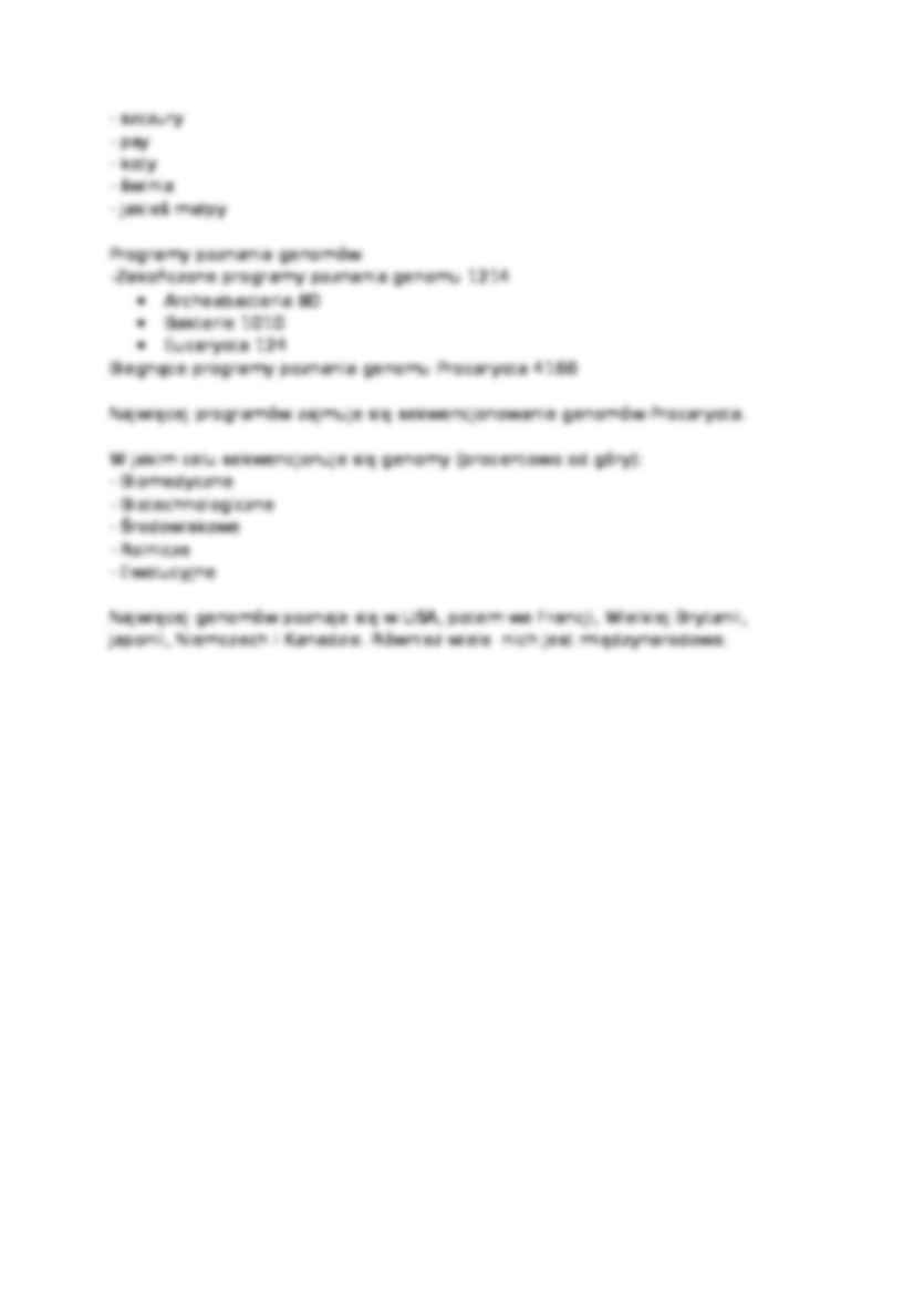 Genetyka molekularna - wykład 2 - strona 3