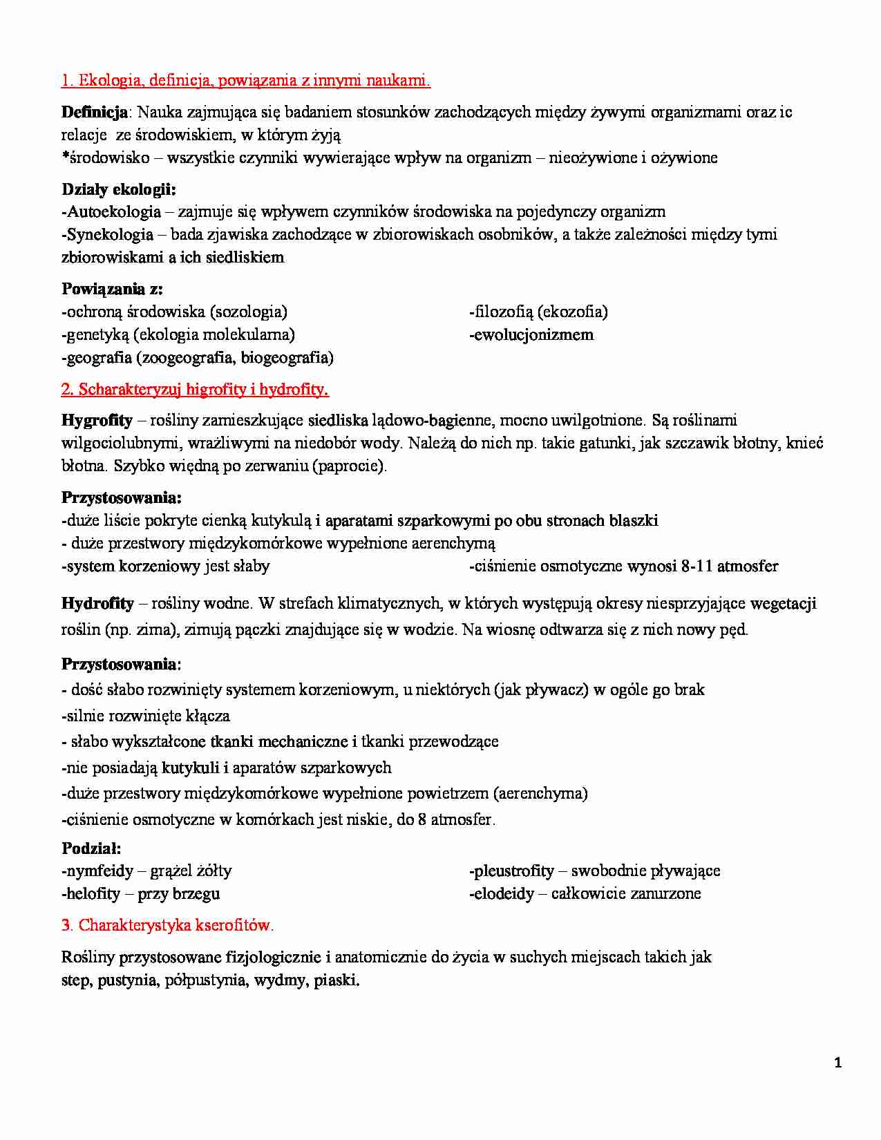 Zagadnienia egzaminacyjne - strona 1