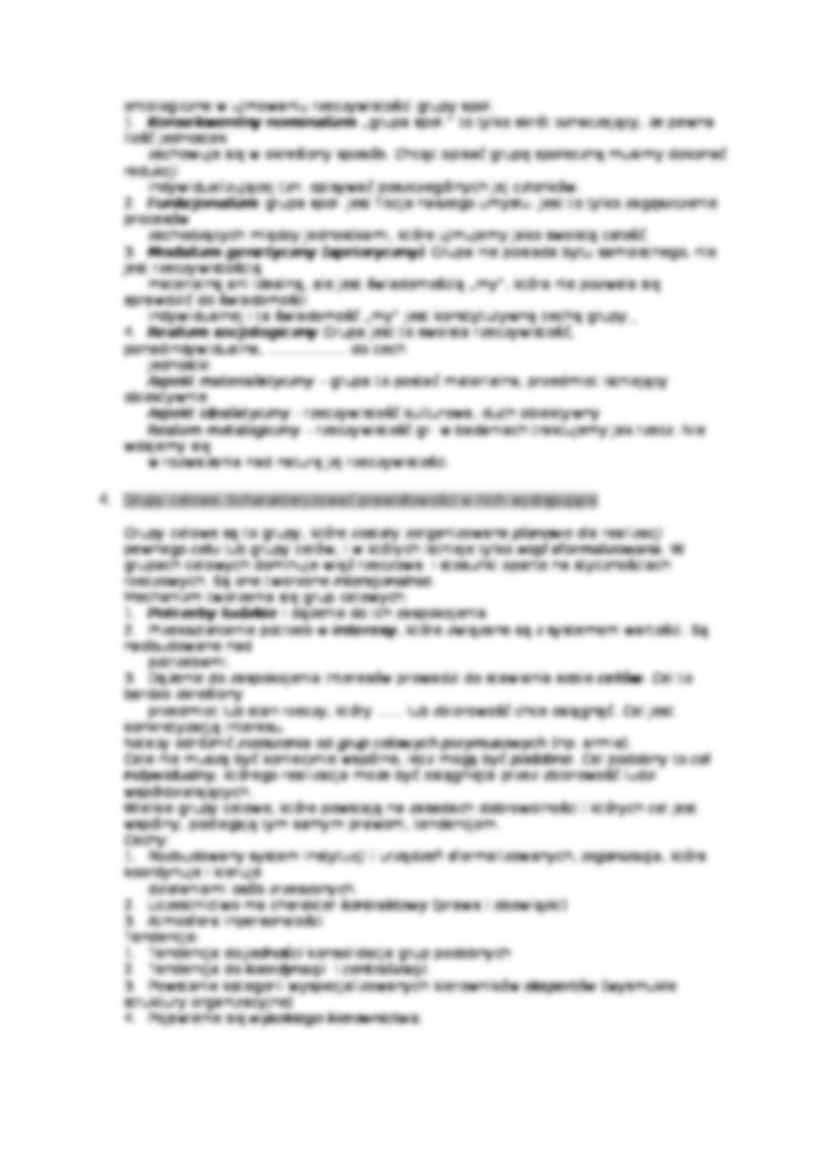 Grupa społeczna i jej główne składniki - strona 2