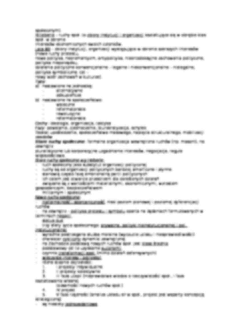 Ruchy społeczne stare i nowe - strona 2