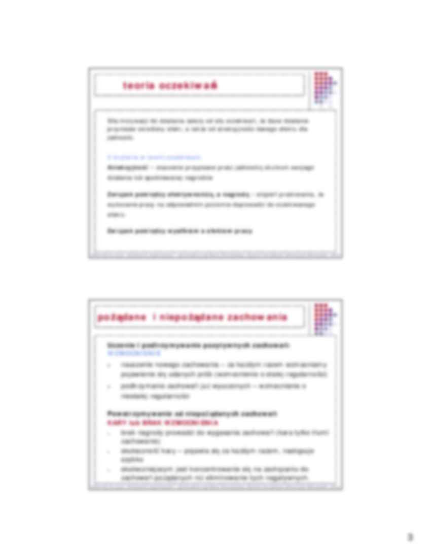 Motywacja i motywowanie pracowników- opracowanie - strona 3