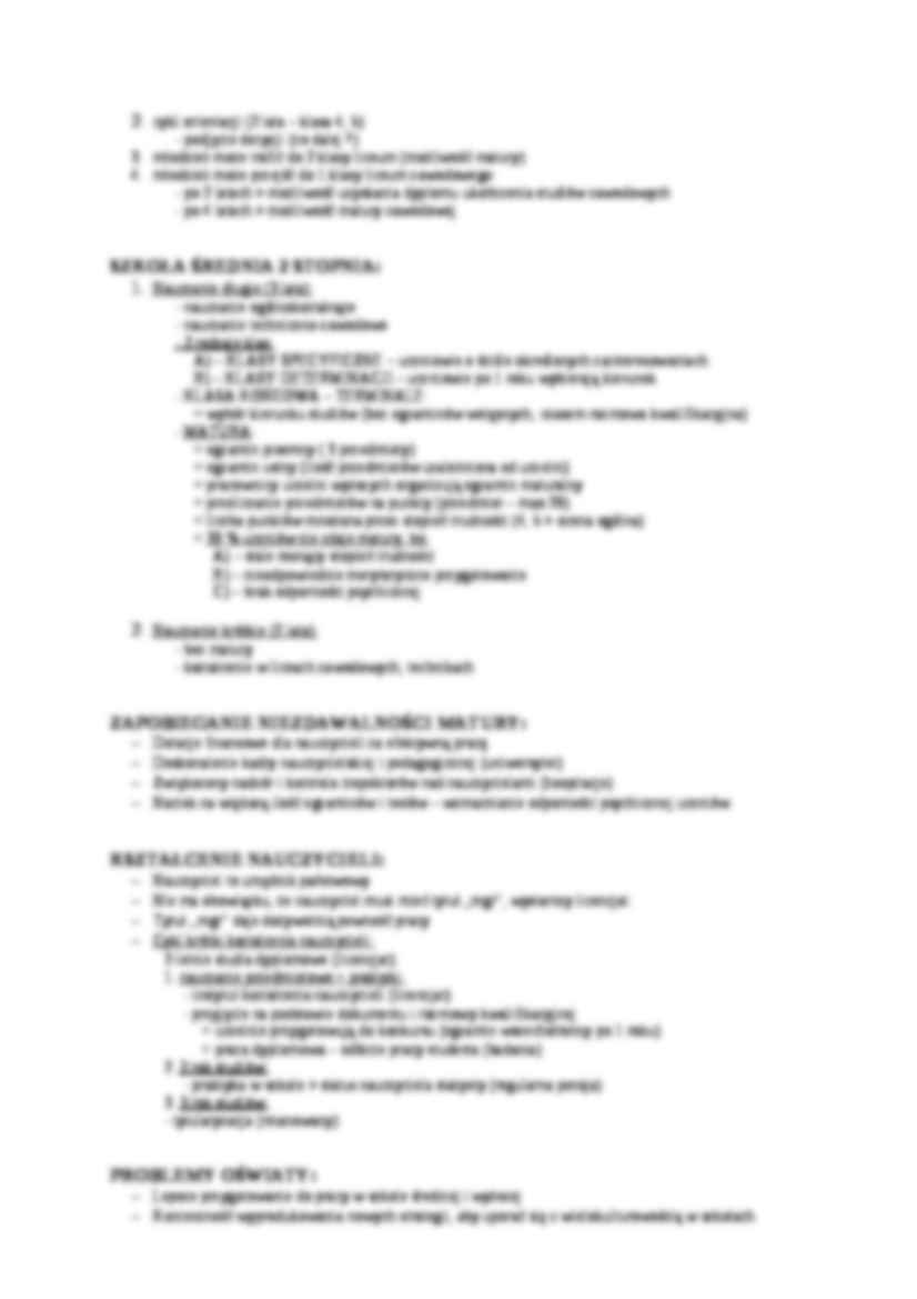 Pedagogika we Francji - wykład - strona 3