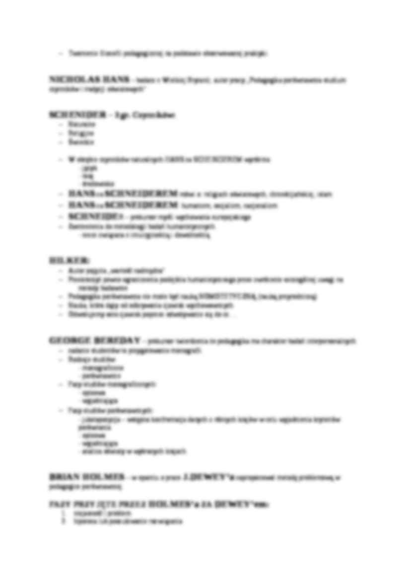 Metody nauczania - wykład  - strona 3