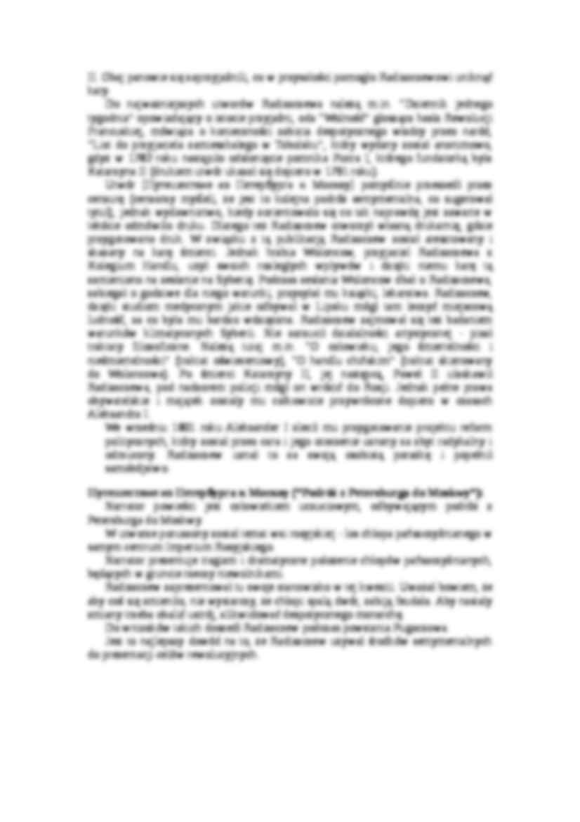 WYKŁAD Sentymentalizm w Rosji i główni sentymentaliści rosyjscy - strona 3