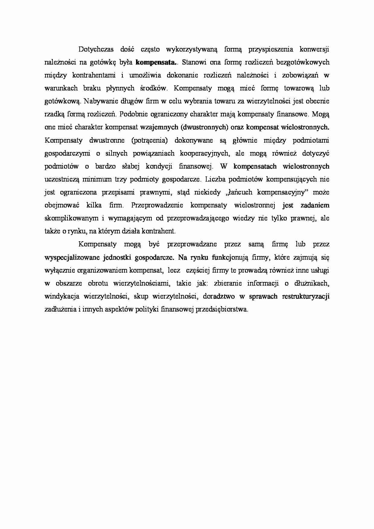 Kompensata - strona 1