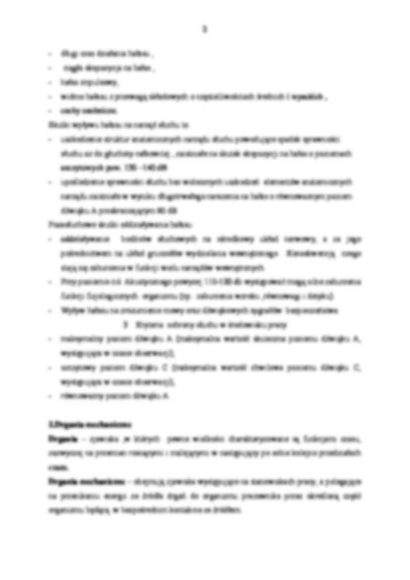 Hałas i drgania - sprawozdanie - strona 2