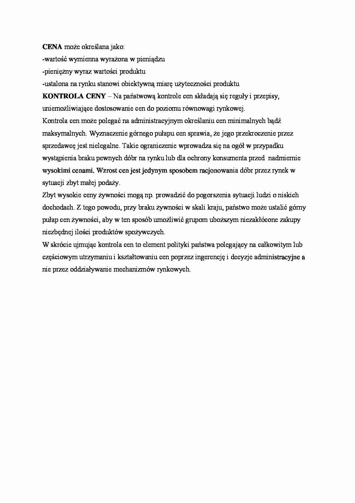Cena - strona 1