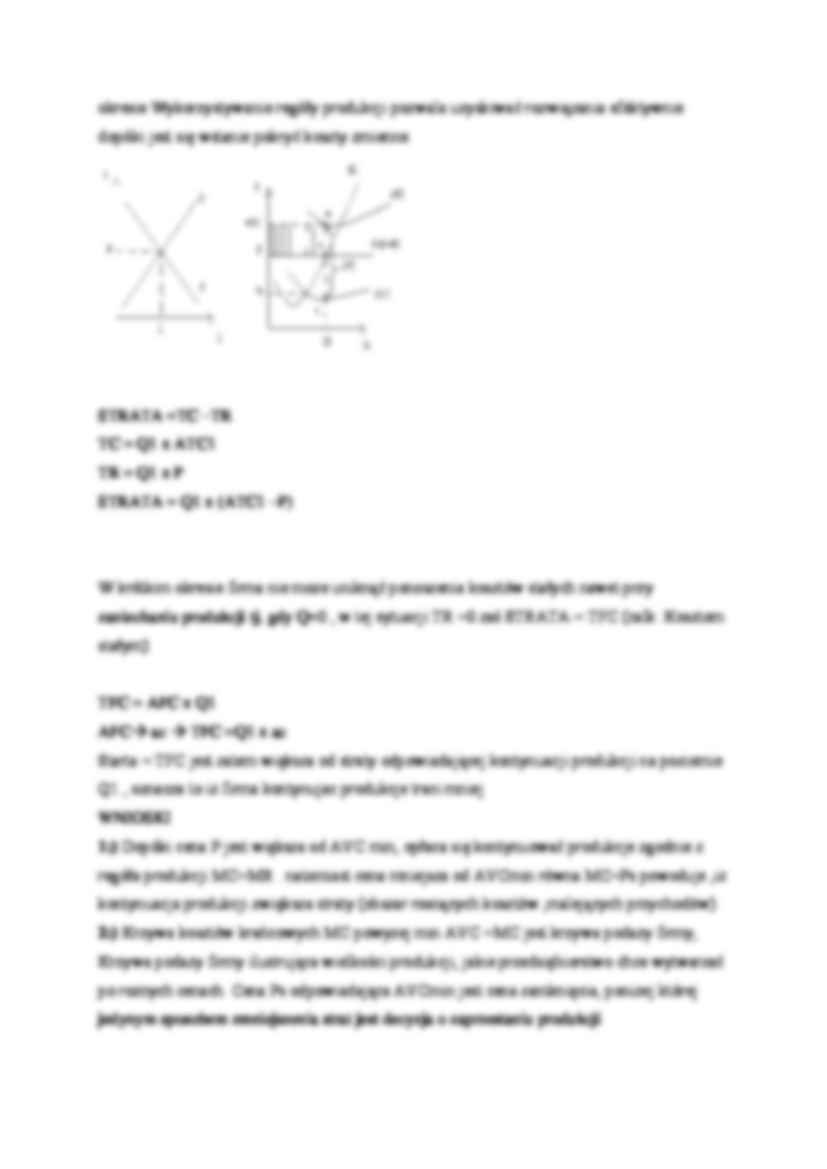 Decyzje produkcyjne w warunkach modelu konkurencyjnego - strona 3
