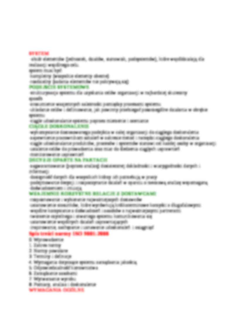 Zarzadzanie jakością - UE, wykłady - strona 3