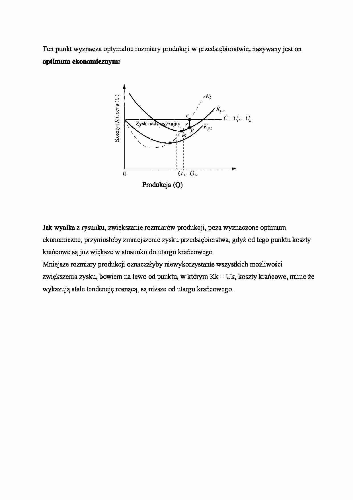 Optimum ekonomiczne - strona 1