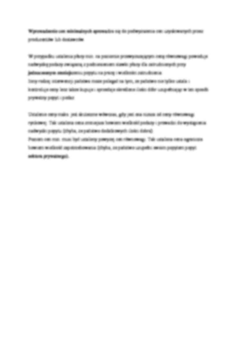 Wady rynków konkurencyjnych - strona 2