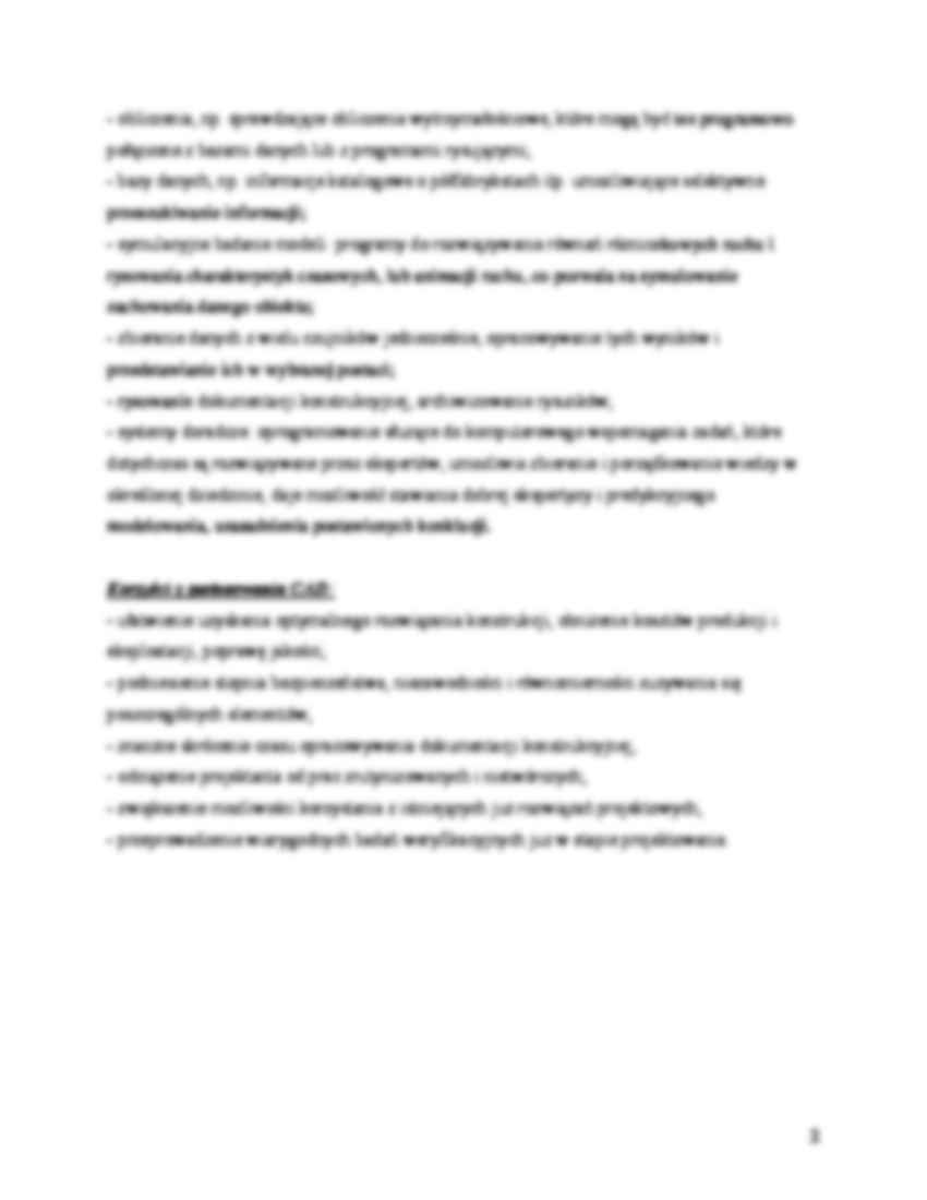Komputerowe wspomaganie projektowania - strona 2