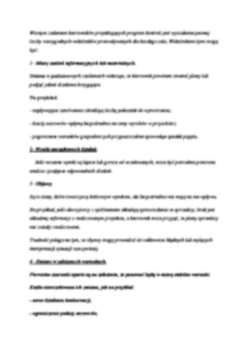 Projektowanie procesu kontroli - strona 2