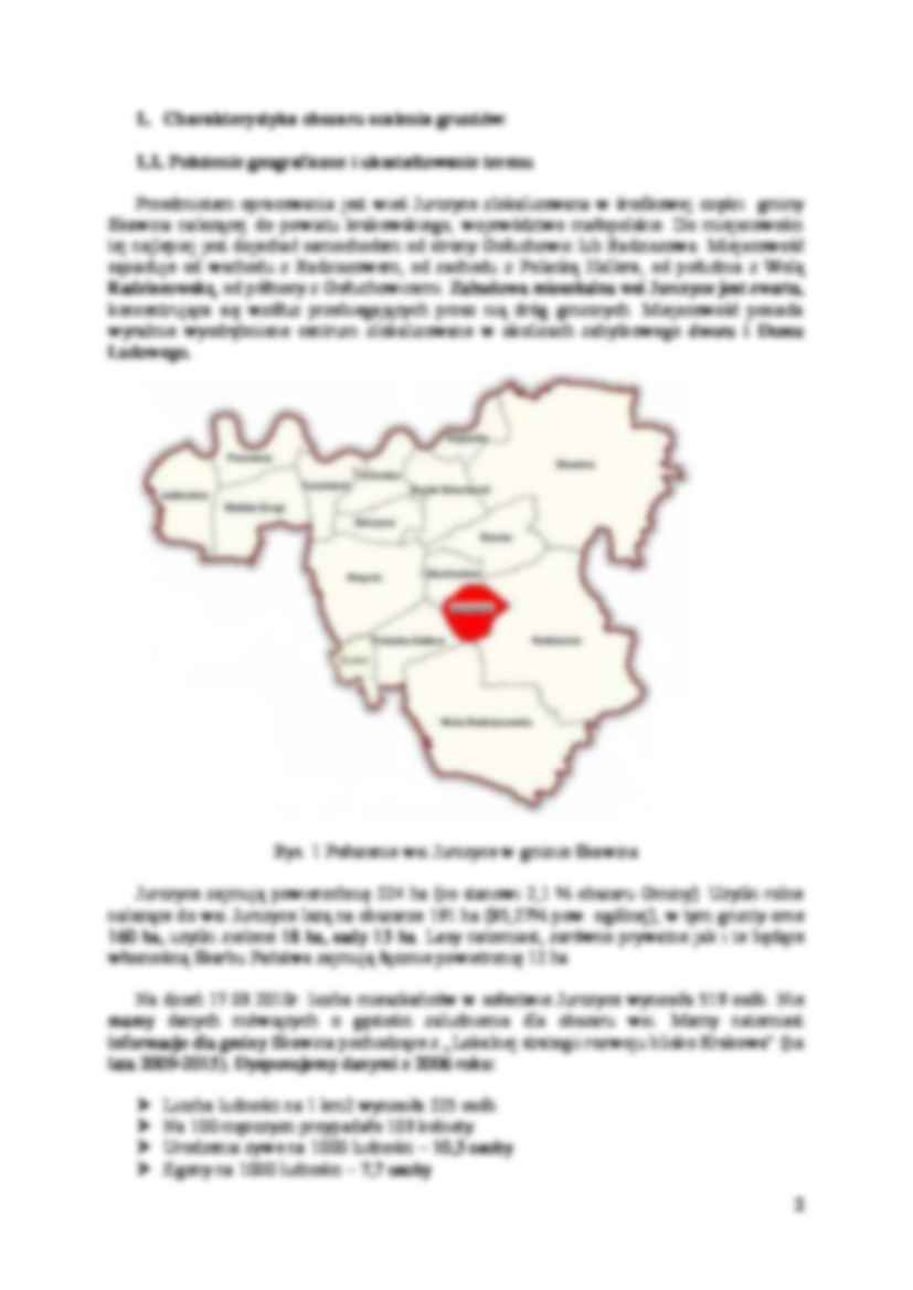 Założenia do projektu scalenia obrębu Jurczyce - strona 2