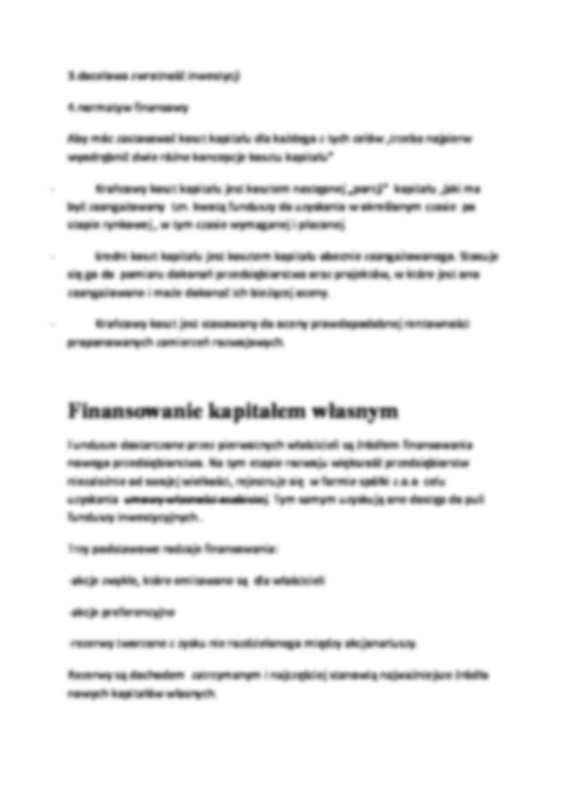 Koszt kapitału - Koszty transakcyjne - strona 3