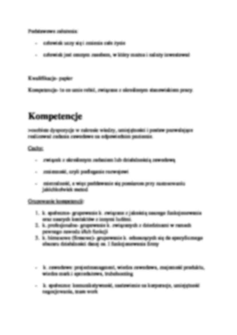 Model kapitału ludzkiego - strona 2