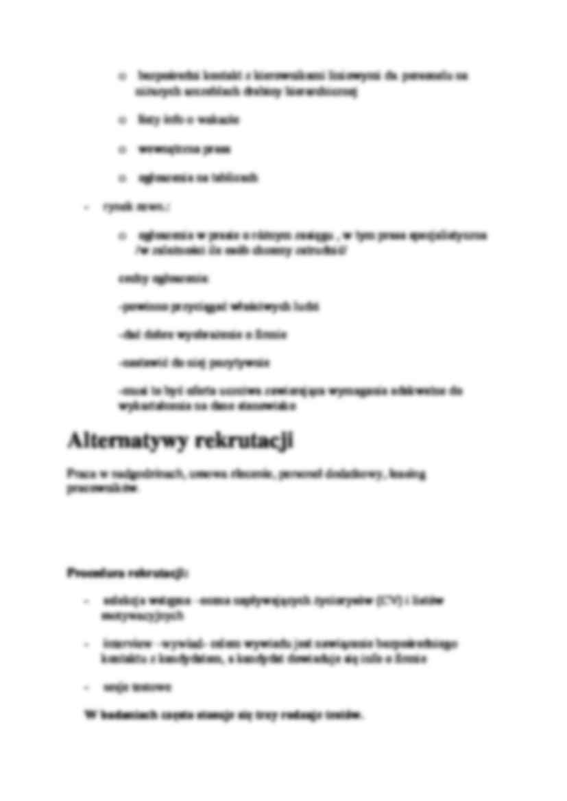 Rekrutacja - Właściwości osobowe i ich ocena - strona 3