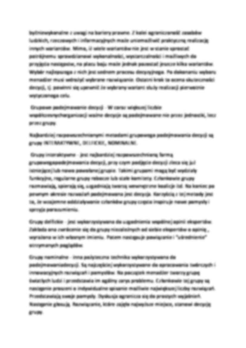 Racjonalne podejmowanie decyzji - strona 2