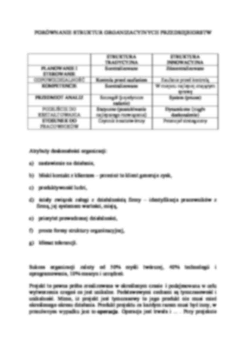 Główne cele firmy - strona 2