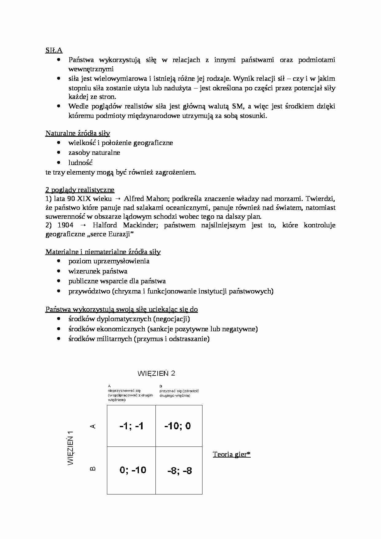 Siła - omówienie - strona 1