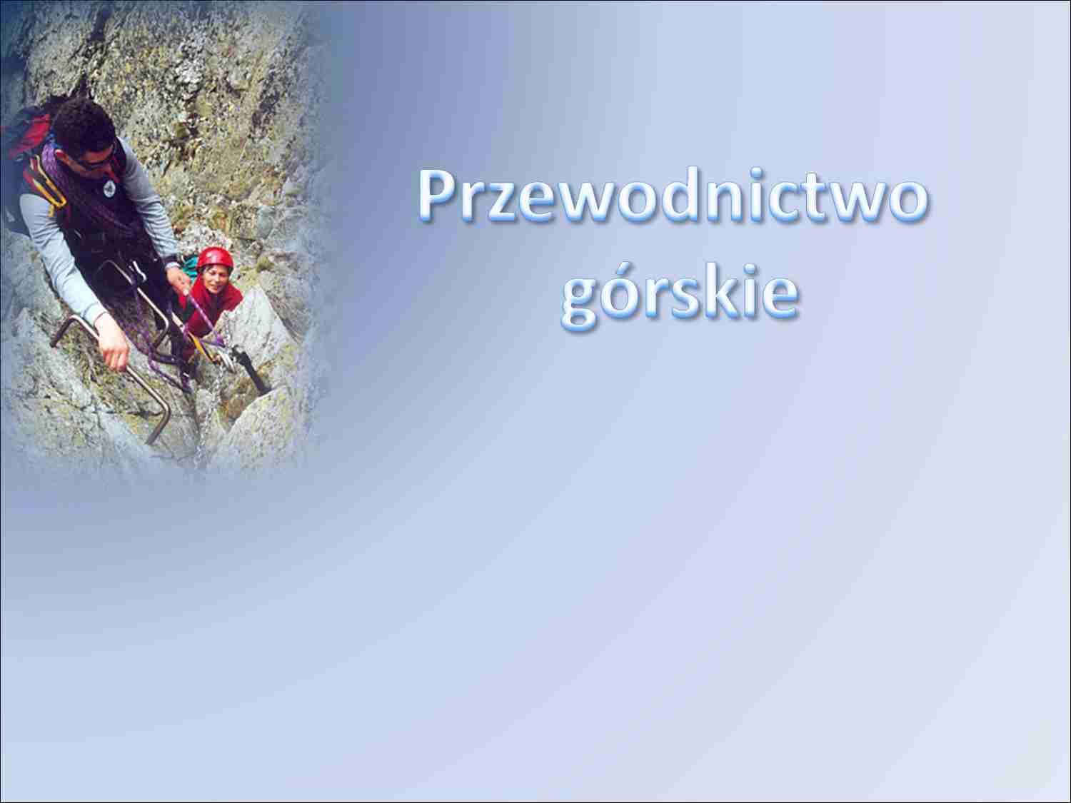 Przewodnictwo Górskie prezentacja - strona 1