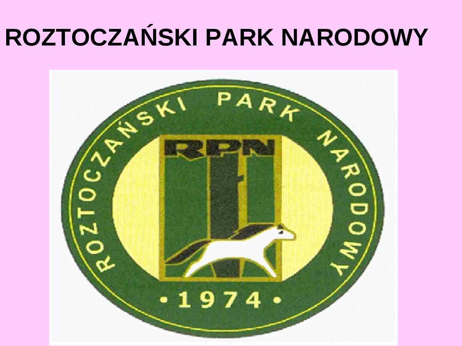 Roztoczański PN prezentacja - strona 1