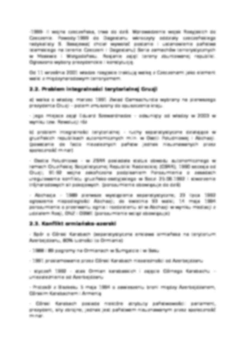 Główne obszary niestabilności - omówienie - strona 2