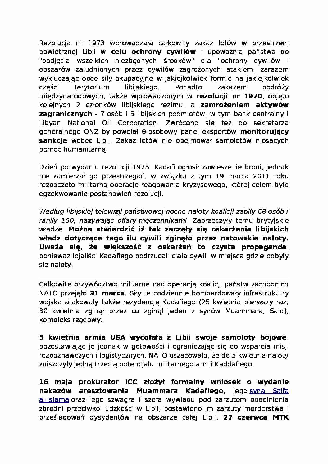 zakończenie wojny domowej - omówienie - strona 1